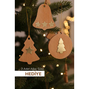 Paillasson imprimé numérique classique de Noël 45x70cm Base tissée antidérapante avec ornement Cadeau Matériel polyester rouge - Product Image 2