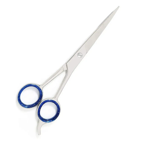 Nuevo diseño profesional peluquero doble giratorio pulgar 5,75 pulgadas tijeras de peluquero corte tijeras de peluquero tijeras de acero inoxidable - Product Image 3