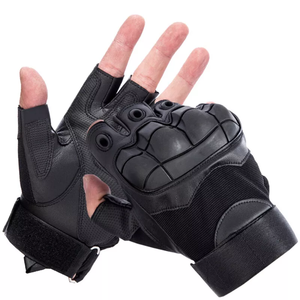 Gants tactiques demi-doigts pour hommes pour le cyclisme et les sports de plein air Gants sans doigts - Product Image 5