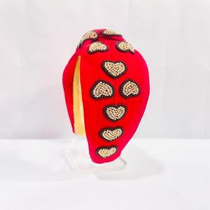 2025 nouvelle vente chaude indien perlage bandeau haut noué accessoire de cheveux avec bijoux embellis à la main Collection de printemps - Product Image 5