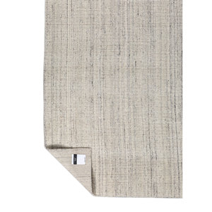 Alfombra de Lana Tejida a Mano Contour Ivory, Grande, 9x12, Estilo Clásico, Color Sólido, para Decoración de Sala de Estar, Pasillo, Hwl-75 - Product Image 5