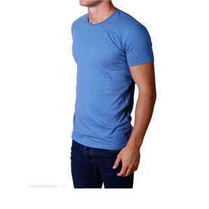 Camiseta de Algodón de Alta Calidad, Talla Grande, Moderna, para Hombre, Cuello Redondo, Color Sólido, Estilo Clásico, Manga Corta, Sublimación, Ecológica - Product Image 5