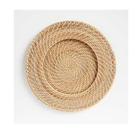 Meilleur prix le moins cher Nouvelle arrivée 99 GOLD DATA Plaque de présentation en rotin naturel/Dessous de verre en rotin/Tapis en rotin en osier 2024