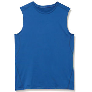 Débardeurs de musculation pour hommes grande taille, coupe ajustée, respirant, en maille, veste de sport imprimée, débardeurs sans manches, tricot - Product Image 2