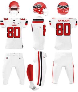 12 Panel American Football Uniform Sets Custom Printed Sports American Football Team Wear Uniforms - Product Image 5