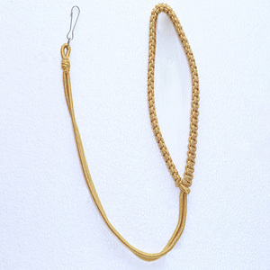 Cordones y cuerdas de silbato al por mayor, cordones de uniforme OEM, cordón de silbato de uniforme personalizado para abrigos, vestidos, uniformes - Product Image 3