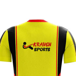 Vêtements d'entraînement de football, maillot de football imprimé par sublimation, maillot de football personnalisé fabriqué en tissu polyester respirant - Product Image 5