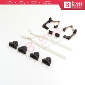 BSR640 Ensemble de réparation de curseur de cadre de Rail de toit ouvrant panoramique A2227800100 pour la classe S W222 V222 X222 2014 2020 Bross Auto Parts - Product Image 4