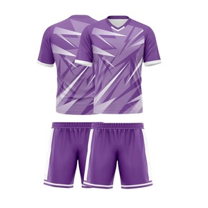 Uniforme de football à manches courtes de qualité supérieure avec logo personnalisé imprimé, confortable et respirant, service OEM disponible - Product Image 5