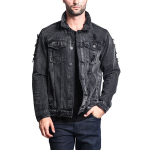 ผู้ผลิตเสื้อผ้าขายส่ง กางเกงยีนส์สีพื้นเรียบง่ายแบบกำหนดเอง ผลิตในปากีสถาน เสื้อแจ็คเก็ตผู้ชาย - Product Image 5