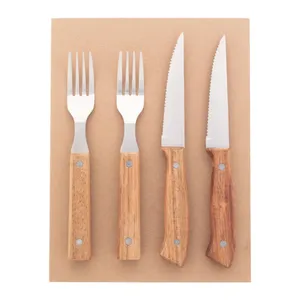Ensemble de couteaux à steak Tomahawk personnalisés pour la découpe de steak - Product Image 2