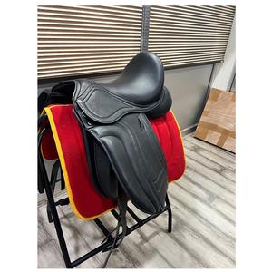 Sillín de doma de cuero doble de alta calidad con logotipo personalizado y tamaño precio personalizado - Product Image 3