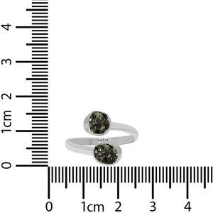 Anillo de Plata de Ley 925 con Circonita Natural en Engaste de Bisel, Estilo Clásico para Compromiso, Aniversario, Fiesta, Paquete de 6 - Product Image 2