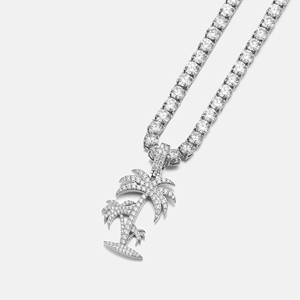 Pendentif Hip Hop pour homme en alliage plaqué or avec diamants CZ personnalisés sur mesure - Product Image 1