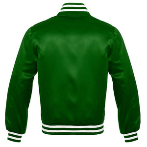 Veste élégante en Satin de soie de qualité supérieure pour hommes avec une forte demande pour la saison d'hiver Veste en Satin professionnelle wWar Bomber pour hommes - Product Image 2