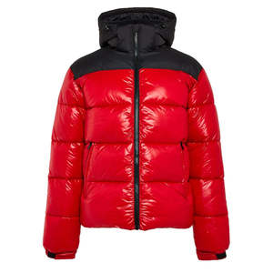 Abrigo acolchado cálido de invierno para hombre, chaqueta holgada de estilo informal de plumón de pato de alta calidad con capucha gruesa, chaqueta acolchada con cierre de cremallera - Product Image 1