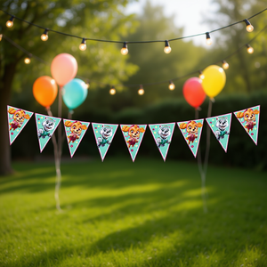 Striscione a bandierine in plastica Party Love Skye 2,3 m, decorazioni da appendere, articoli per feste, confezione da 2 pezzi - Product Image 3