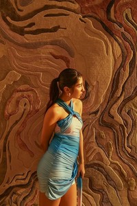 Alfombra Prism de Diseño Moderno, Tejida a Mano con Lana de Nueva Zelanda, Pelo Alto, Base de Látex, Antideslizante, Antimanchas, para Dormitorio, Sala de Estar - Product Image 3