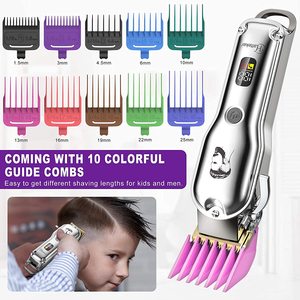 Kit de Aseo Profesional para Hombre, Inalámbrico, Resistente al Agua IPX7, Recargable, para Recortar el Cabello y la Barba, Estilo Barbería - Product Image 2