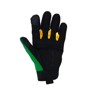 ถุงมือช่างถุงมือฝึกซ้อมถุงมือนิรภัยหนังสังเคราะห์สีแดงดำส้มส้มปรับแต่งโลโก้ได้ตามต้องการ - Product Image 3