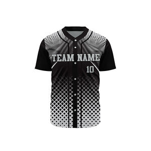 Camiseta de Béisbol Bordada Personalizada, Uniforme de Equipo Personalizado, Impresión de Camisetas de Béisbol, Uniformes de Béisbol Personalizados - Product Image 3