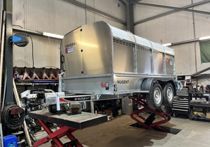 Remolque para ganado NUEVO/USADO de 42 pies cúbicos, 10' x 5', remolque agrícola para transporte de animales, remolque agrícola para transporte de ganado nuevo - Product Image 2