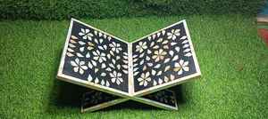 Support de Coran en os incrusté de nacre, cadeau de luxe pour l'Aïd Moubarak, design best-seller, vente chaude - Product Image 6