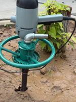 Foreuse rotative électrique, diamètre de forage 50-200 mm, profondeur maximale 40 m, composants principaux inclus, utilisation domestique pour puits d'eau, faible coût