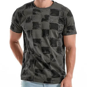 Camisetas de Cuello Redondo para Hombre, Estilo Diseñador, Algodón, Ropa Casual, Manga Corta, Corte Entallado, Premium, OEM, ODM, Venta al por Mayor - Product Image 3