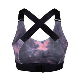 Soutien-gorge de sport sans fil pour femmes avec stretch Fit For Yoga Running And Daily Wear Women Sports Bra - Product Image 2