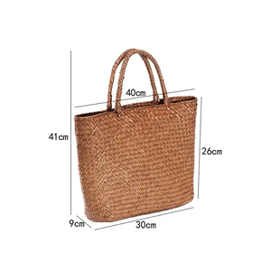 Best Price Handwoven Natural Seagrass <b>Bag</b> from Vietnam Handmade Weaving Lady <b>Bag</b> Customizable by Viet Fargimex - Product Image 6