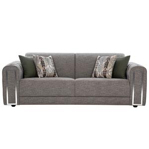 Sofá Moderno Roma de Tela de 3 Plazas, Sofá de Lujo de Tres Plazas para Sala de Estar, Sala de Espera y Proyectos Hoteleros Disponible para la Venta - Product Image 1