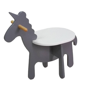 Chaise enfant licorne CHAO CHING, mobilier moderne en bois et MDF pour chambre et maternelle, modèle -001 - Product Image 1