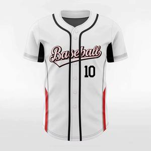 2025 Fábrica al por mayor Uniforme de béisbol Camisa de béisbol para hombres Diseño libre Jersey de béisbol personalizado Nuevo diseño Precio razonable - Product Image 1