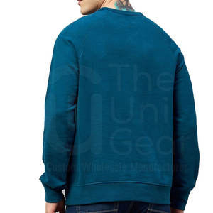 Sudaderas de Hombre de la Mejor Calidad, 100% Algodón, Felpa Transpirable, Diseño Nuevo OEM, Patrón Sólido, Ropa Casual de Invierno, MOQ Bajo - Product Image 2