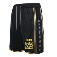 Pantalones cortos de entrenamiento de baloncesto deportivos de verano personalizables para hombres y mujeres, pantalones cortos informales transpirables de secado rápido que absorben el sudor