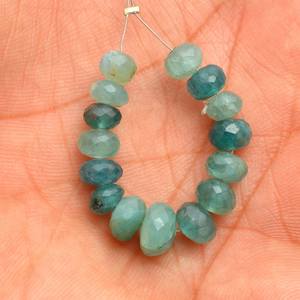 Perles de Grandidierite de 6 mm à 9 mm, facettées, rondes, pierres précieuses naturelles, pierres semi-précieuses pour bijoux - Product Image 3