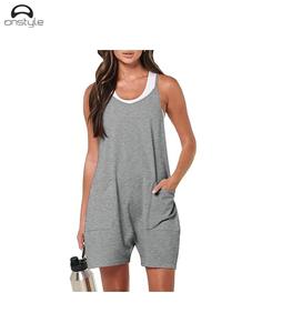 Mono liso de manga larga y calidad premium para mujer, estilo con cremallera y ropa de calle, trajes de salto para mujer de Onstyle sports - Product Image 3