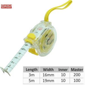 Bền đo băng 5m với không thể phá vỡ trong suốt trường hợp double side in ấn bấm vào hành động khóa và tạm dừng nút cho DIY - Product Image 3