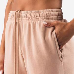 Pantalones de chándal de forro polar de 350 g, 18 colores, venta al por mayor, logotipo personalizado de fábrica, cintura elástica, talla grande para hombre, OEM, pantalones deportivos anchos y gruesos - Product Image 3