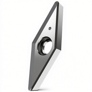Plaquette de tournage ISO VCGT 130304E-SF2H07 en argent, diamètre du trou 3,4 mm, couleur PU 10, pour applications de tournage d'outils - Product Image 2