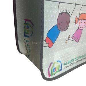 Vente en gros de sacs à provisions fourre-tout en toile PP non tissée avec logo personnalisé avec poignée Cadeaux en plastique de qualité du Vietnam - Product Image 3
