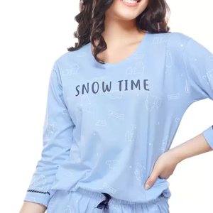 Vente en gros Chemise de nuit sans manches pour femmes Robes de soirée en coton doux pour l'été et l'hiver Vêtements de nuit Robe confortable - Product Image 3