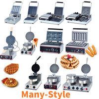 Mini cône Belgisches Kegel Waffeleisen Bubble Gaufreuse Gaufrier Machine à gaufres-machine commerciale Wafelijzer Wafelmachine