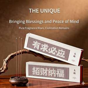 Bastoncini d'Incenso Portafortuna in Legno di Agar 100g, Ecologici e Duraturi, per Aromaterapia e Purificazione dell'Aria - Product Image 2