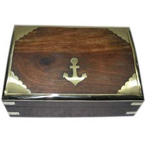 Wooden Box <b>Jewelry</b> Popular Product Top Quality Handmade Luxury Packaging Item High Quality Mini Treasure Chest Proper Price - Product Image 1