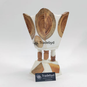 Elegante Quemador de Incienso de Resina y Madera Hecho a Mano, de Lujo, Calidad Premium, Anti-Olor, para Decoración del Hogar, Regalos, Tradebyd - Product Image 1