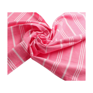 Nouveau stiped personnalisé entièrement personnalisé imprimé coton flammé sur mesure Style recyclable certifié GOTS 100% coton torchons brodés - Product Image 5