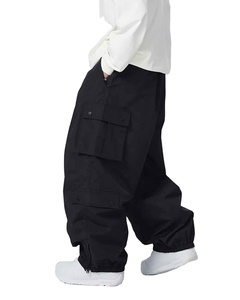 Pantalones de Esquí Cargo con Logotipo Personalizado, Pantalones de Nieve Holgados, Impermeables, Resistentes al Viento, Talla Grande, Ajuste Holgado, Ropa de Snowboard de Alta Calidad para Hombre - Product Image 4