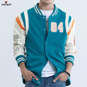 2025 fabricant de haute qualité Vintage hiver et automne hommes Baseball Letterman College Baseball veste pour hommes - Product Image 3